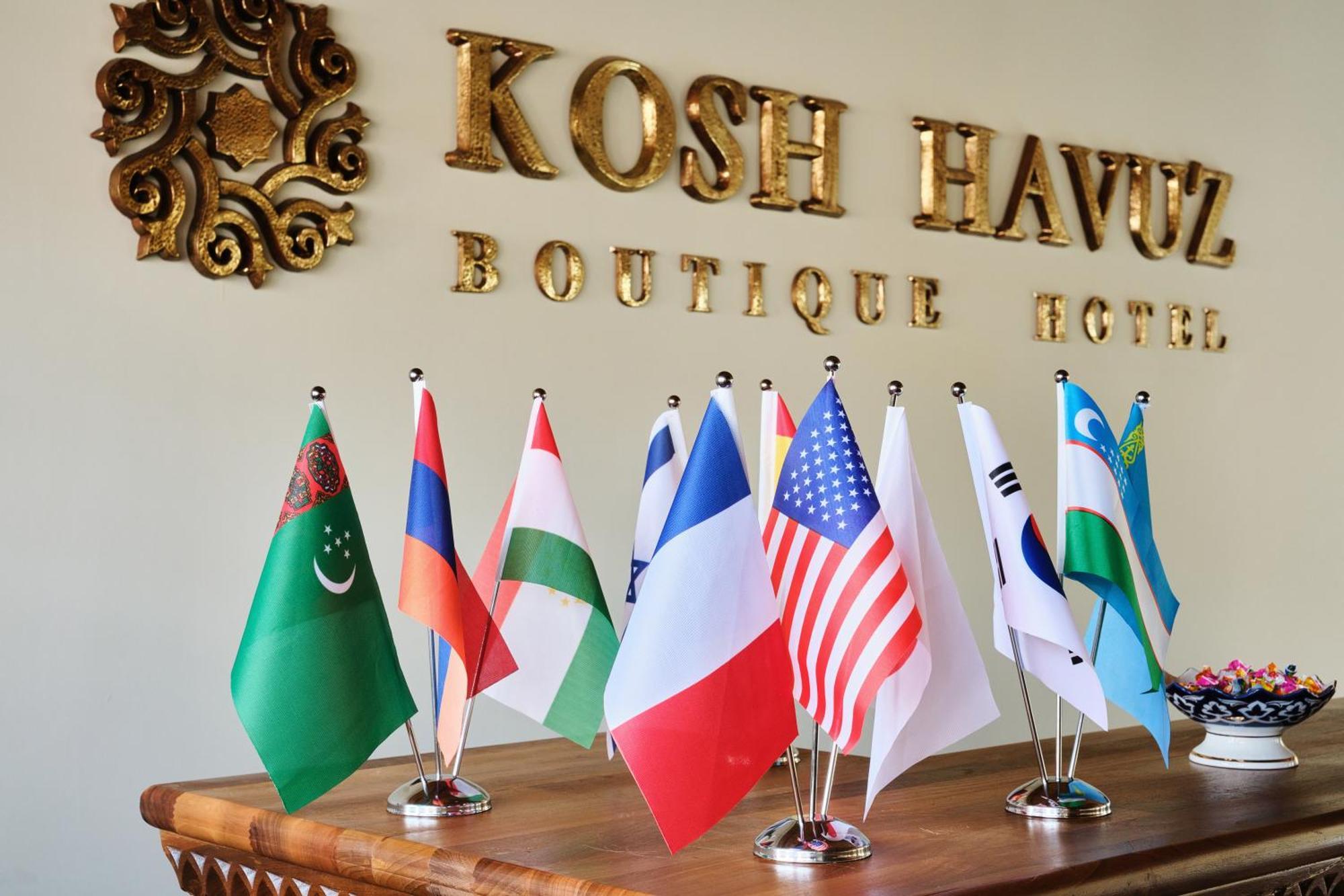סמרקנד Kosh Havuz Boutique Hotel מראה חיצוני תמונה