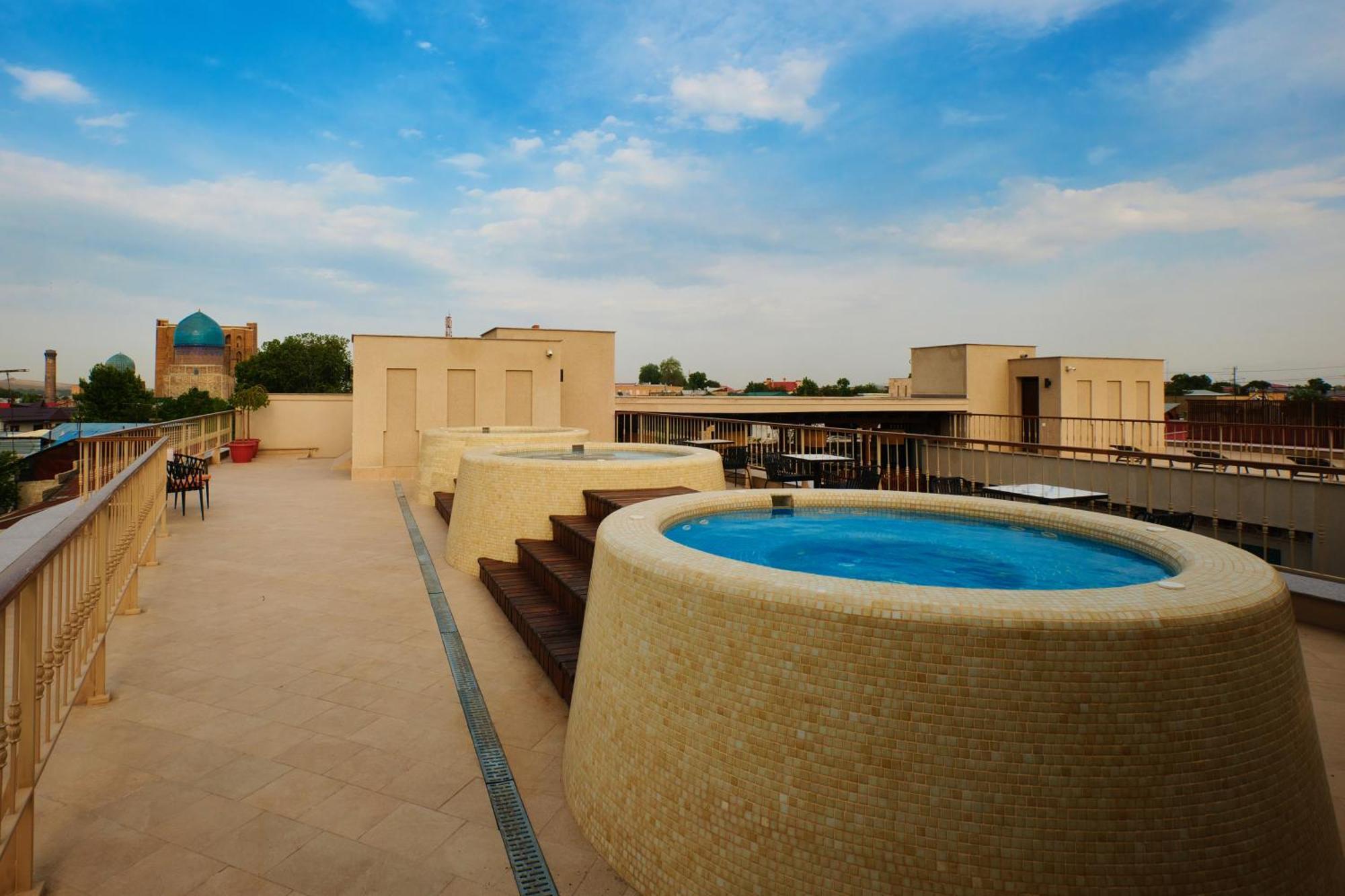 סמרקנד Kosh Havuz Boutique Hotel מראה חיצוני תמונה